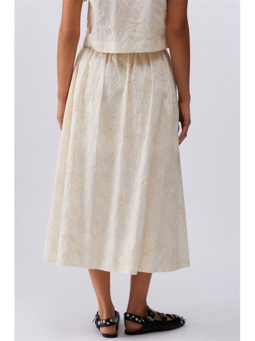 Muslin skirt with embroidery Liu Jo | WA6455T472A..P9417